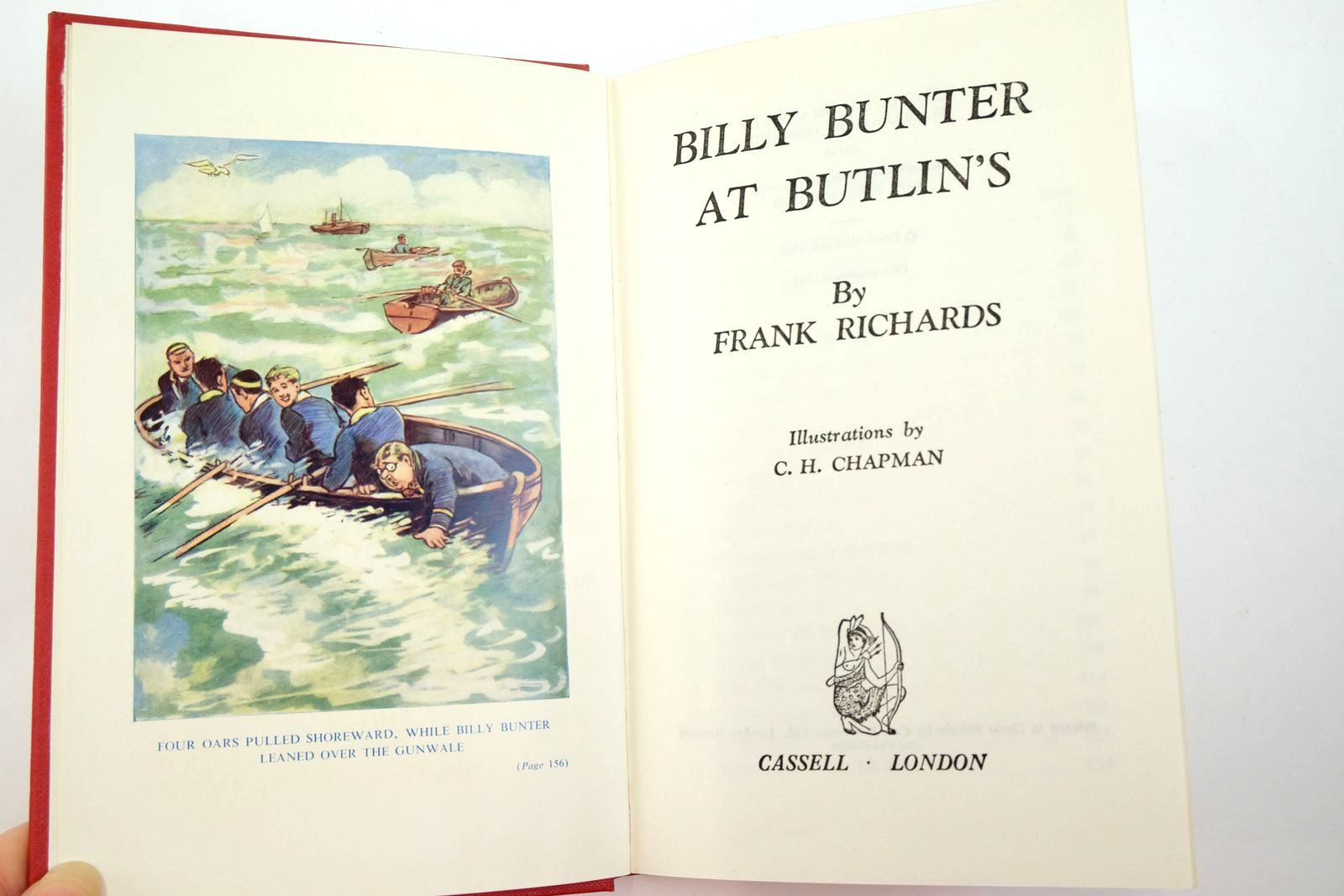Photo of BILLY BUNTER AT BUTLIN'S written by Richards, Frank illustrated by Chapman, C.H. published by Cassell & Co. Ltd. (STOCK CODE: 2139408)  for sale by Stella & Rose's Books