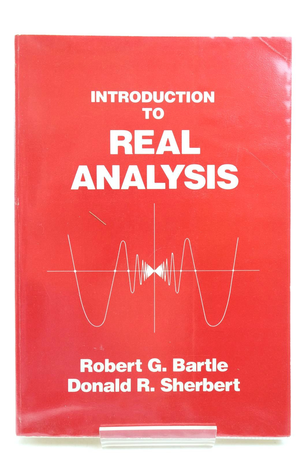 Photo of INTRODUCTION TO REAL ANALYSIS written by Bartle, Robert G. Sherbert, Donald R. published by John Wiley &amp; Sons (STOCK CODE: 2139560)  for sale by Stella & Rose's Books