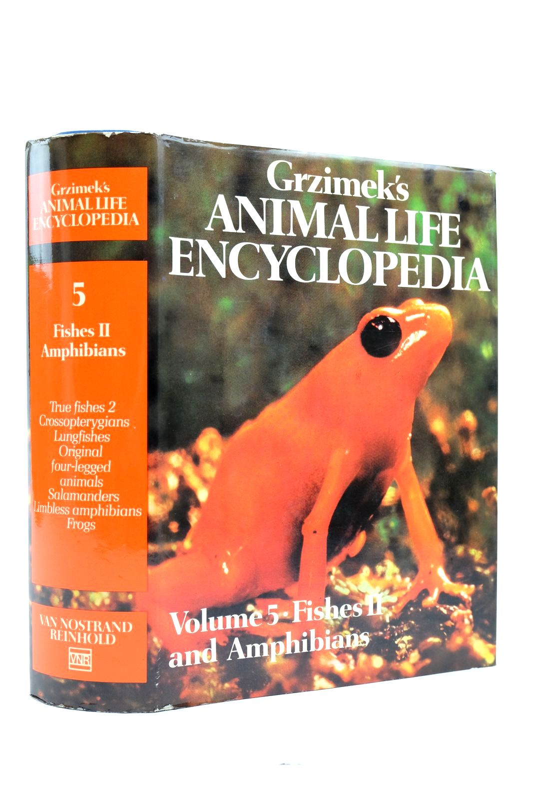 Photo of GRZIMEK'S ANIMAL LIFE ENCYCLOPEDIA VOLUME 5: FISHES II AND AMPHIBIA written by Grzimek, Bernhard et al, published by Van Nostrand Reinhold Company (STOCK CODE: 2139633)  for sale by Stella & Rose's Books
