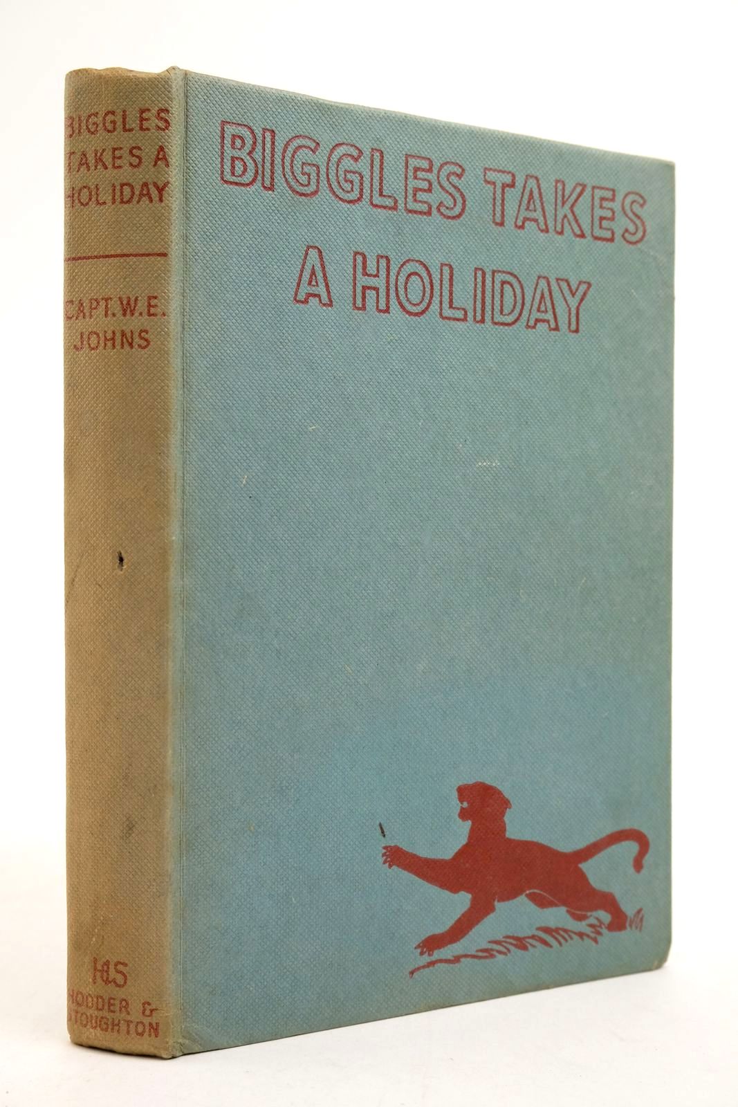 Photo of BIGGLES TAKES A HOLIDAY written by Johns, W.E. illustrated by Stead,  published by Hodder & Stoughton (STOCK CODE: 2139680)  for sale by Stella & Rose's Books