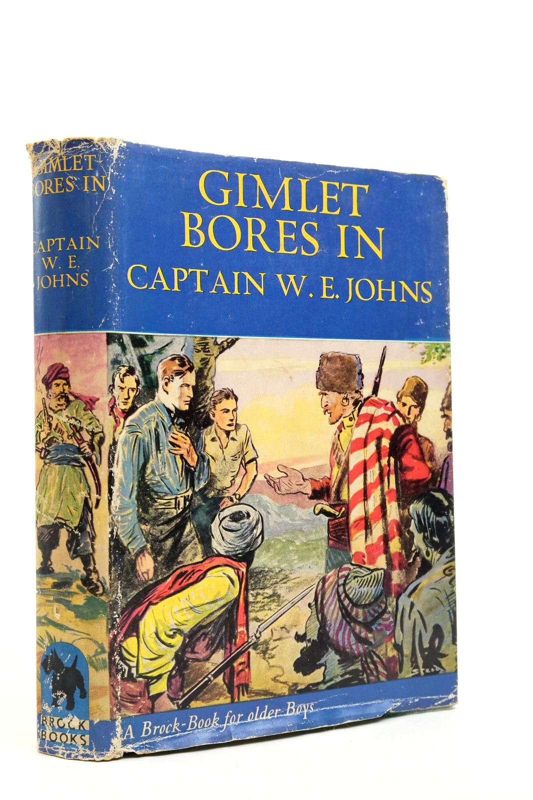 Photo of GIMLET BORES IN written by Johns, W.E. illustrated by Stead, Leslie published by Brockhampton Press (STOCK CODE: 2139682)  for sale by Stella & Rose's Books