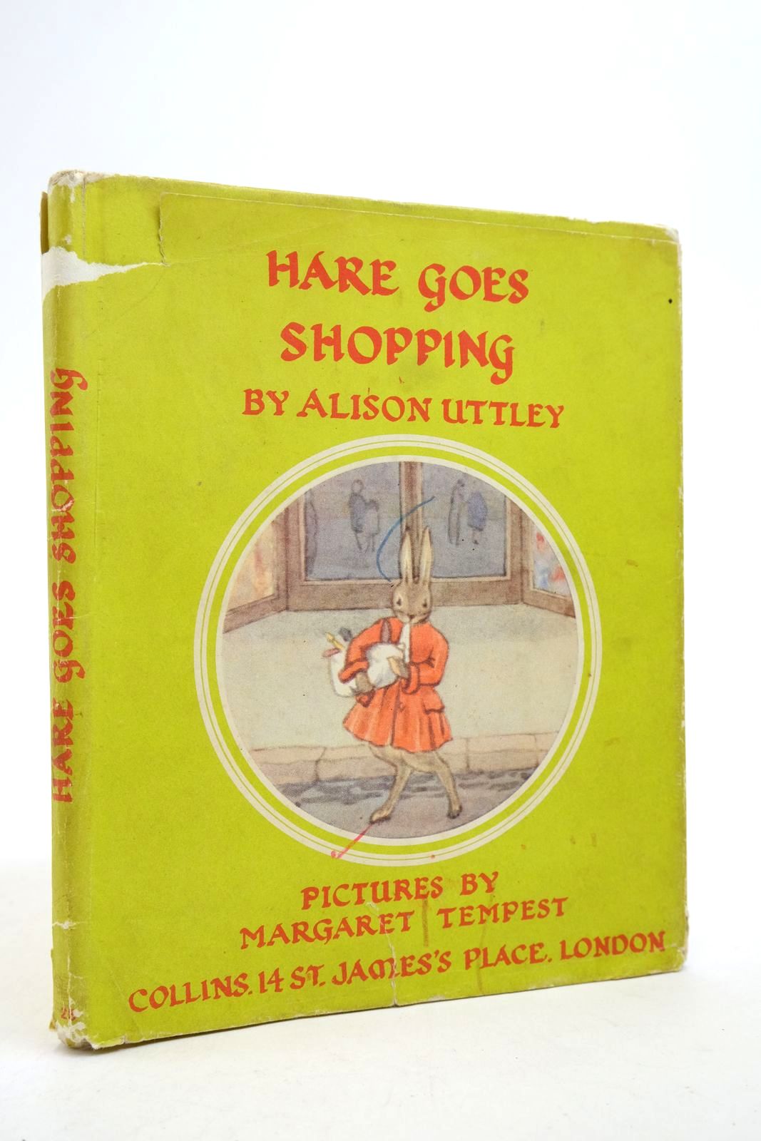 Photo of HARE GOES SHOPPING written by Uttley, Alison illustrated by Tempest, Margaret published by Collins (STOCK CODE: 2139716)  for sale by Stella & Rose's Books