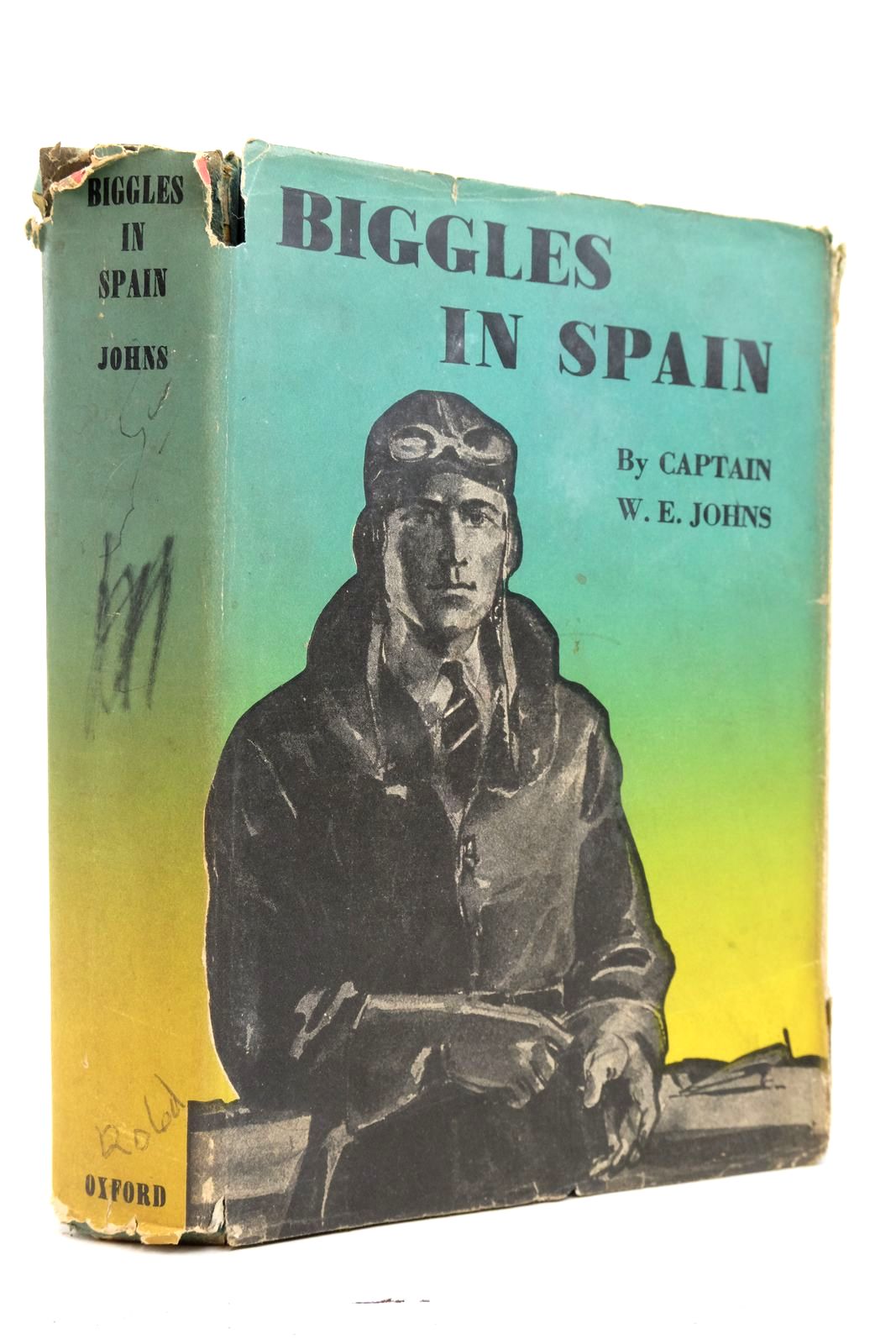 Photo of BIGGLES IN SPAIN written by Johns, W.E. illustrated by Abbey, J. published by Oxford University Press, Geoffrey Cumberlege (STOCK CODE: 2139742)  for sale by Stella & Rose's Books