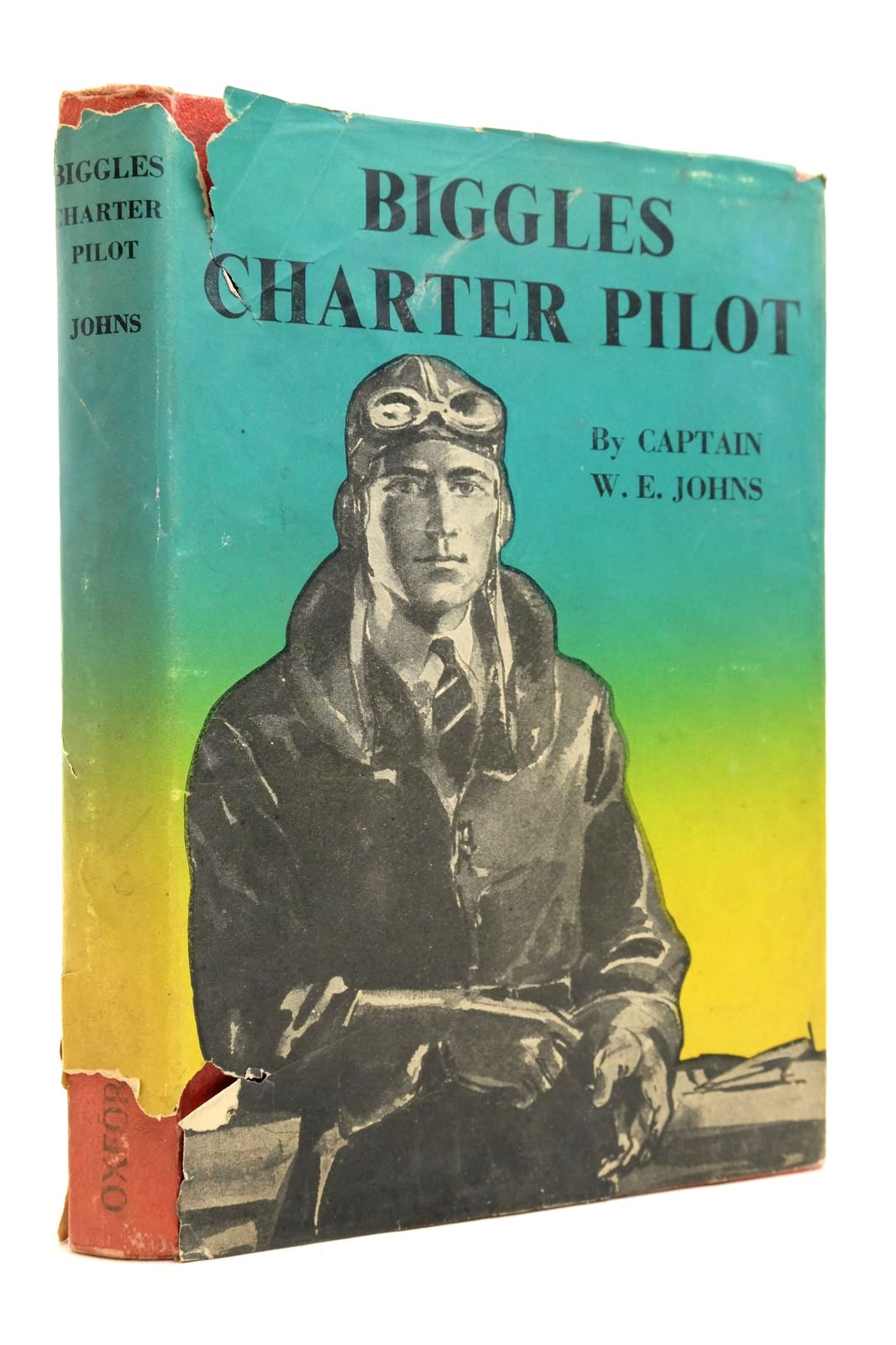 Photo of BIGGLES CHARTER PILOT written by Johns, W.E. illustrated by Mendoza,  published by Geoffrey Cumberlege, Oxford University Press (STOCK CODE: 2139775)  for sale by Stella & Rose's Books