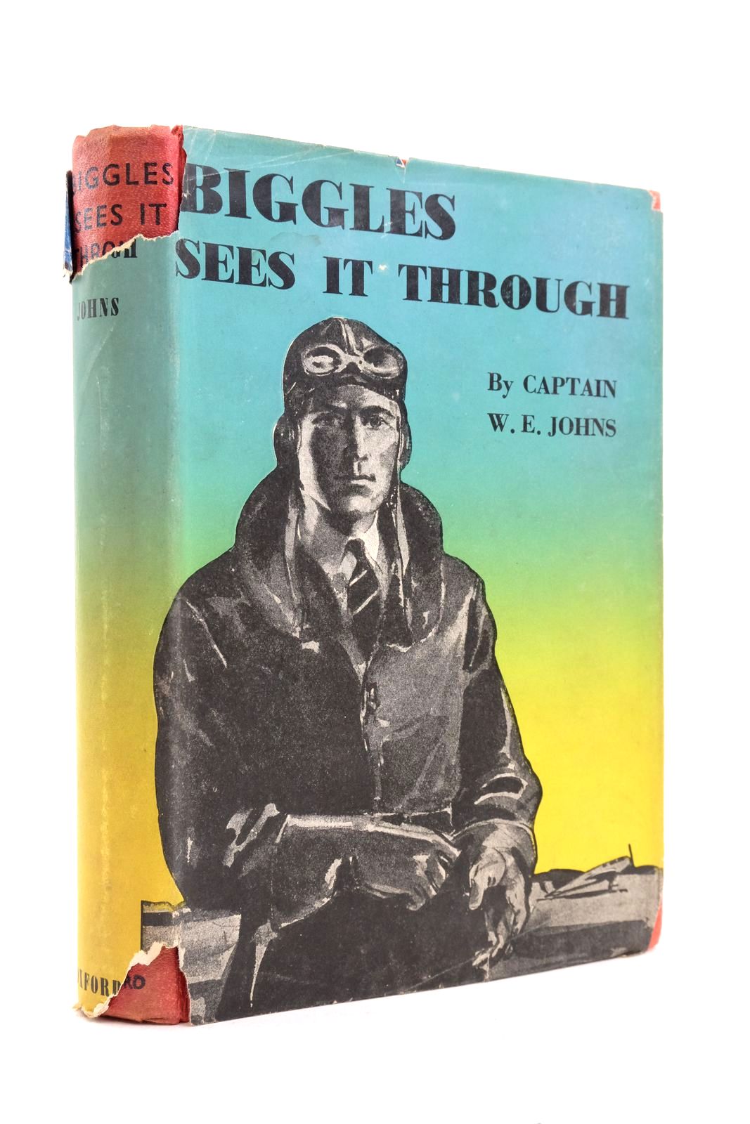 Photo of BIGGLES SEES IT THROUGH written by Johns, W.E. illustrated by Sindall, Alfred published by Geoffrey Cumberlege, Oxford University Press (STOCK CODE: 2139790)  for sale by Stella & Rose's Books