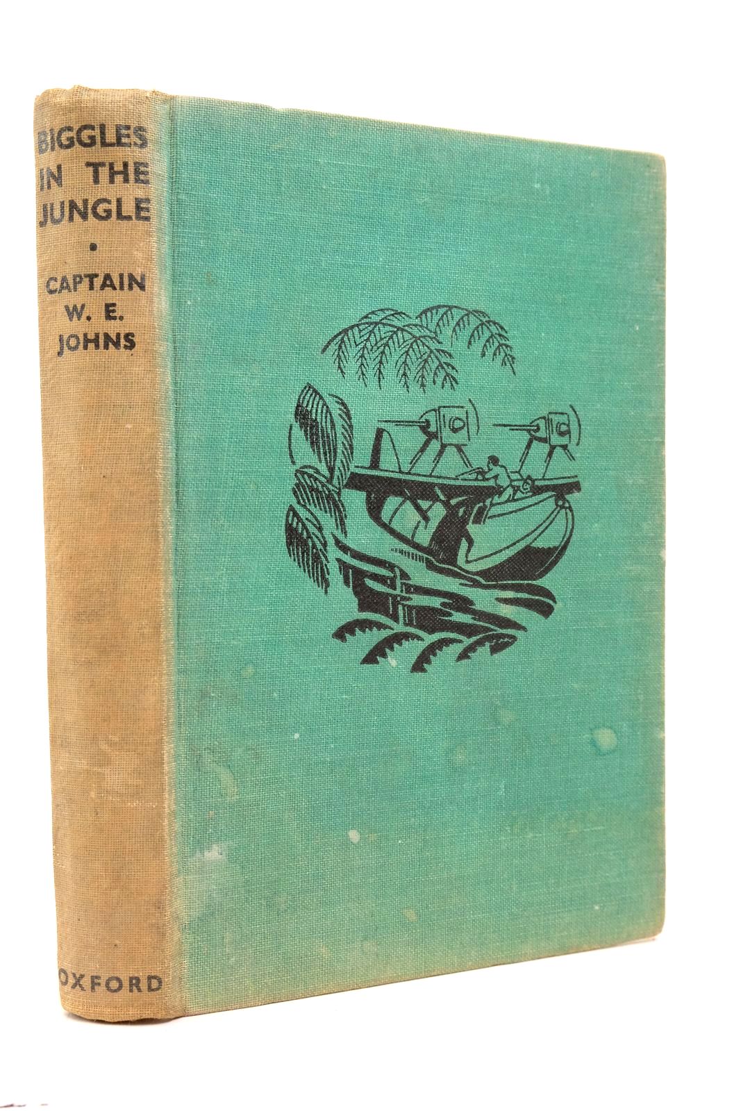 Photo of BIGGLES IN THE JUNGLE written by Johns, W.E. illustrated by Cuneo, Terence published by Oxford University Press, Humphrey Milford (STOCK CODE: 2139792)  for sale by Stella & Rose's Books