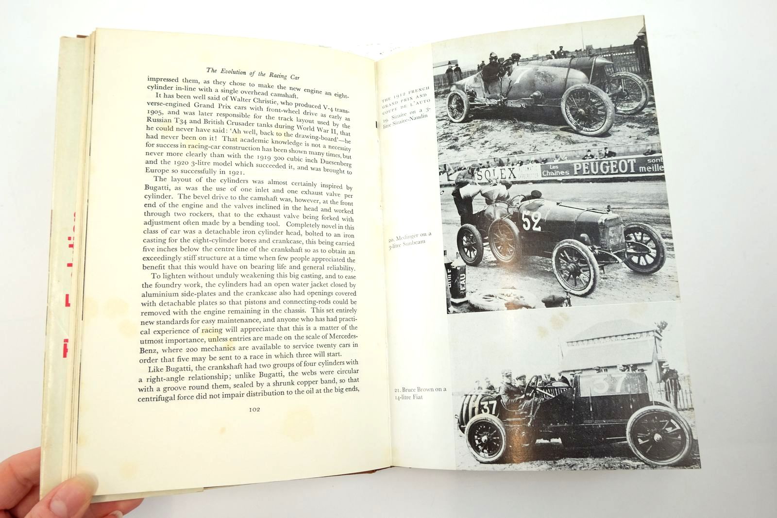 Photo of THE EVOLUTION OF THE RACING CAR written by Pomeroy, Laurence published by William Kimber (STOCK CODE: 2139917)  for sale by Stella & Rose's Books