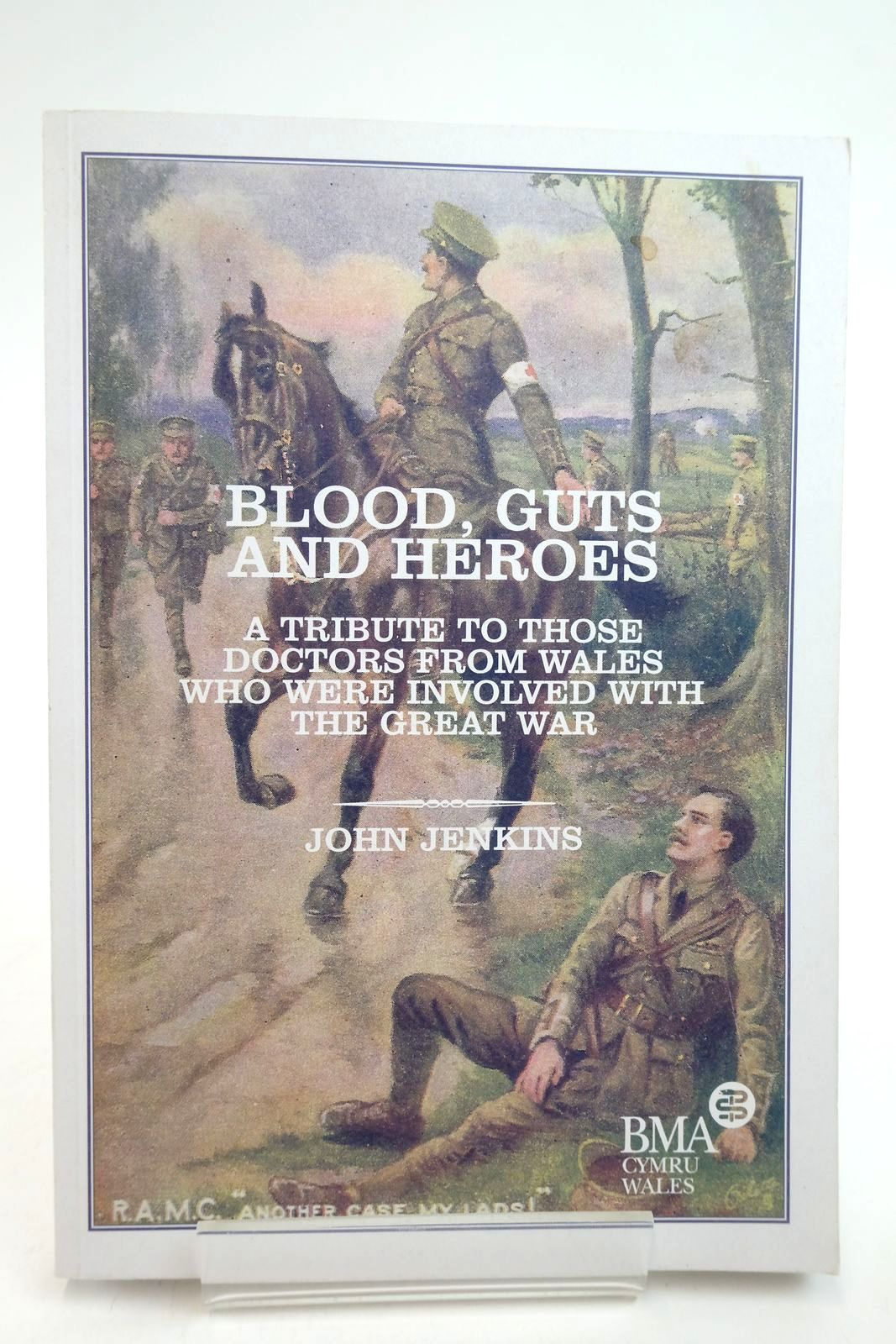 Photo of BLOOD, GUTS AND HEROES: A TRIBUTE TO THOSE DOCTORS FROM WALES WHO WERE INVOLVED WITH THE GREAT WAR written by Jenkins, John published by Bma Cymru Wales (STOCK CODE: 2140001)  for sale by Stella & Rose's Books