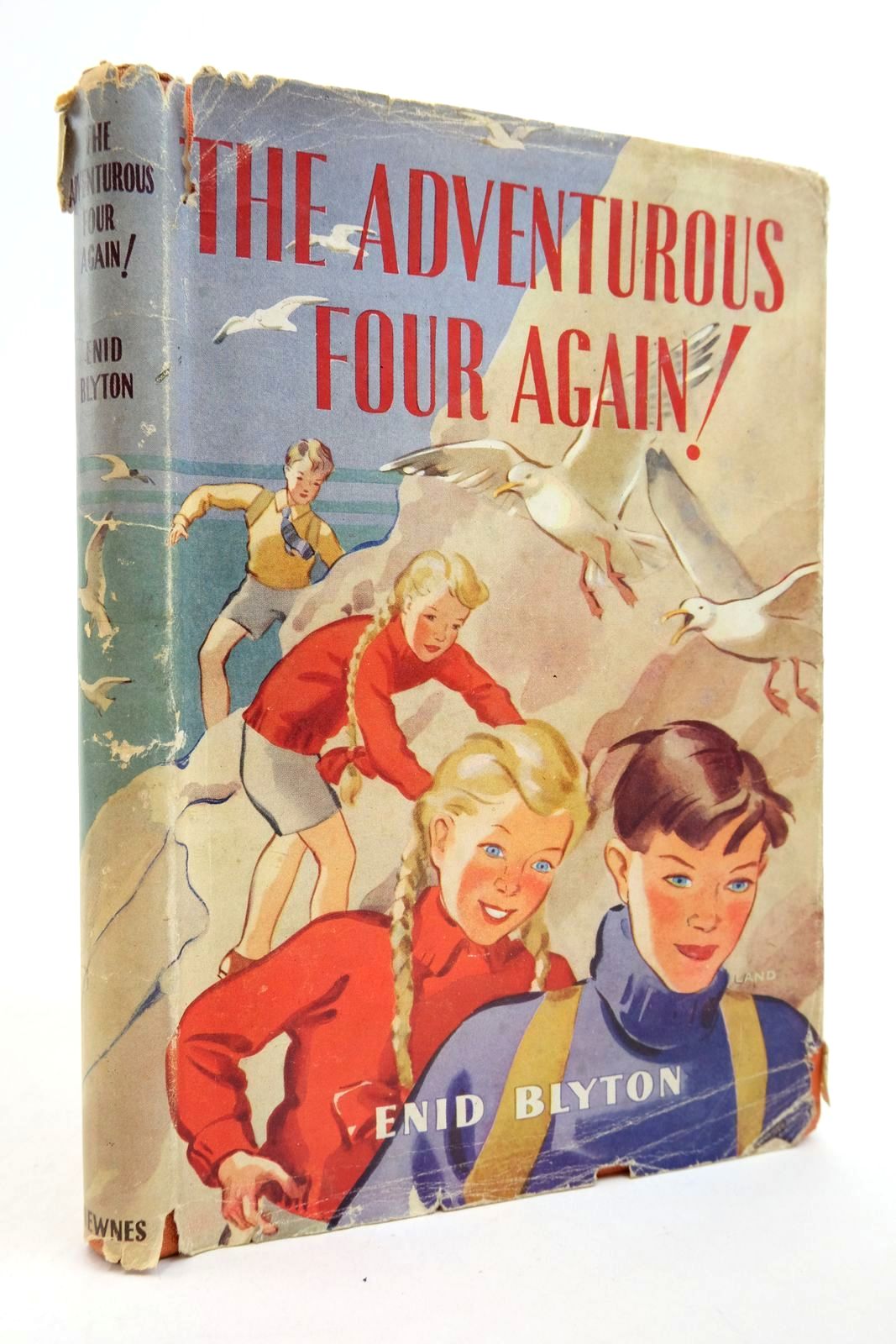 Photo of THE ADVENTUROUS FOUR AGAIN! written by Blyton, Enid illustrated by Land, Jessie published by George Newnes Ltd. (STOCK CODE: 2140012)  for sale by Stella & Rose's Books
