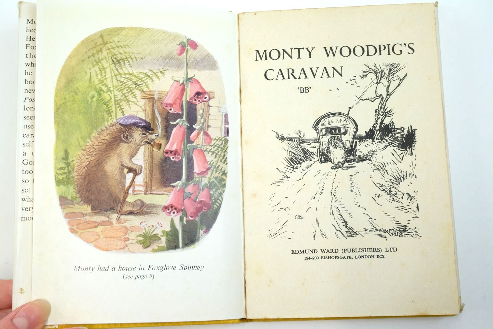 Photo of MONTY WOODPIG'S CARAVAN written by BB,  illustrated by BB,  published by Edmund Ward (STOCK CODE: 2140014)  for sale by Stella & Rose's Books