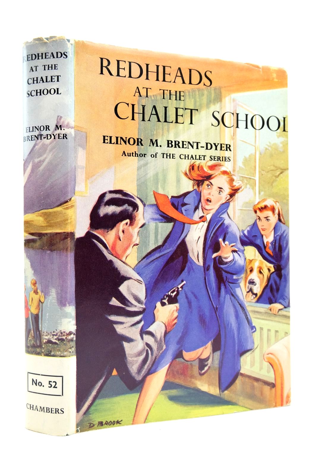 Photo of REDHEADS AT THE CHALET SCHOOL written by Brent-Dyer, Elinor M. illustrated by Brook, D. published by W. &amp; R. Chambers Limited (STOCK CODE: 2140064)  for sale by Stella & Rose's Books