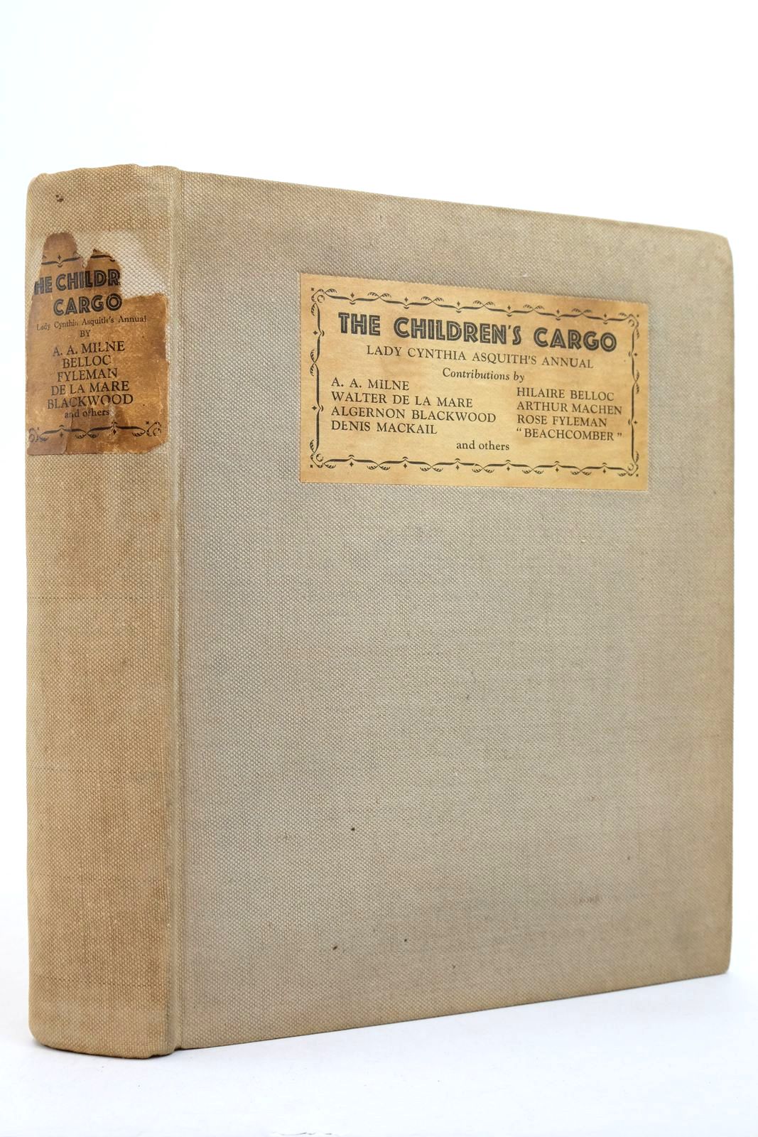 Photo of THE CHILDREN'S CARGO written by Asquith, Cynthia Milne, A.A. De La Mare, Walter Fyleman, Rose illustrated by Watson, A.H. Tempest, Margaret Jerrold, Daphne published by Eyre &amp; Spottiswoode (STOCK CODE: 2140258)  for sale by Stella & Rose's Books