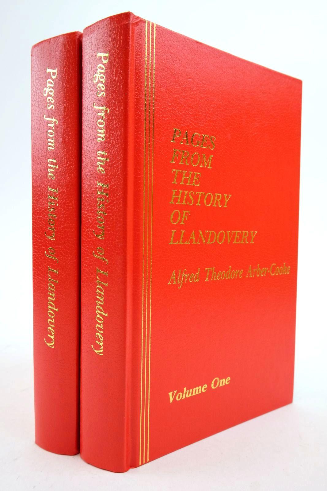 Photo of PAGES FROM THE HISTORY OF LLANDOVERY (2 VOLUMES) written by Arber-Cooke, Alfred Theodore published by Friends Of Llandovery Civic Trust Association (STOCK CODE: 2140376)  for sale by Stella & Rose's Books