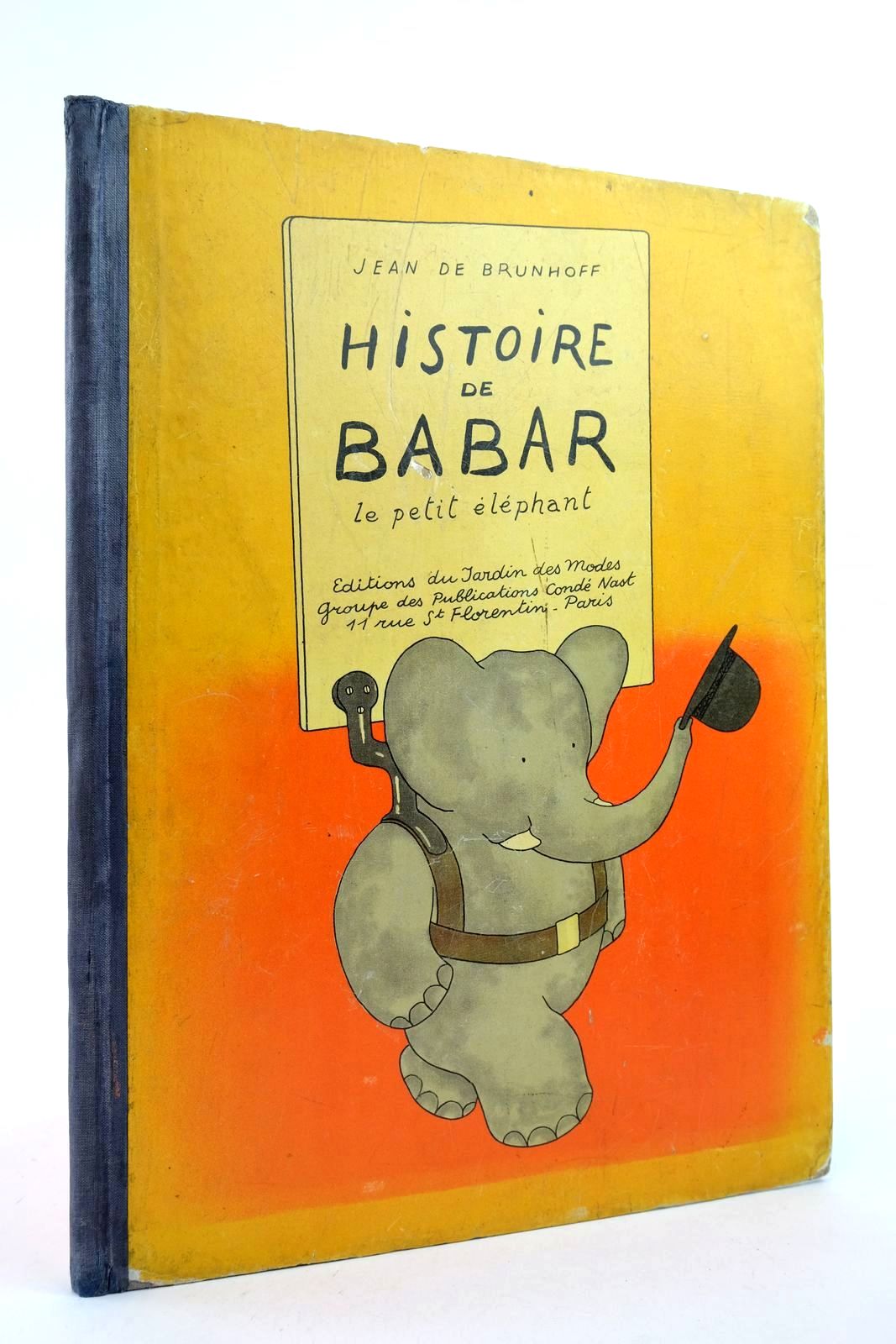 Photo of HISTOIRE DE BABAR LE PETIT ELEPHANT written by De Brunhoff, Jean illustrated by De Brunhoff, Jean published by Editions Du Jardin Des Modes (STOCK CODE: 2140385)  for sale by Stella & Rose's Books