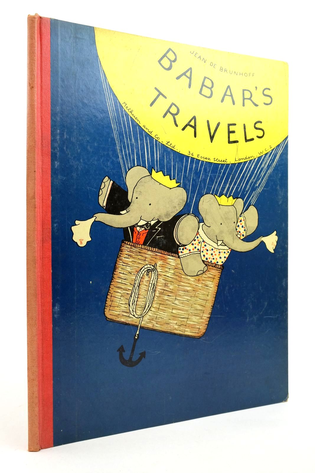 Photo of BABAR'S TRAVELS written by De Brunhoff, Jean illustrated by De Brunhoff, Jean published by Methuen &amp; Co. Ltd. (STOCK CODE: 2140395)  for sale by Stella & Rose's Books
