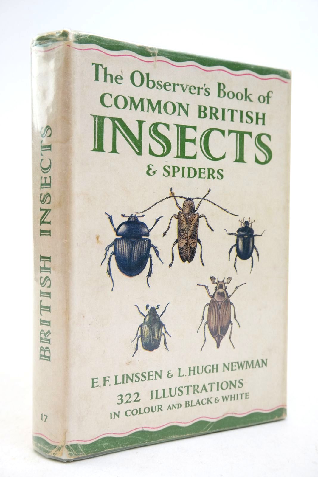 Photo of THE OBSERVER'S BOOK OF COMMON BRITISH INSECTS AND SPIDERS written by Linssen, E.F. Newman, L. Hugh published by Frederick Warne &amp; Co Ltd. (STOCK CODE: 2140429)  for sale by Stella & Rose's Books