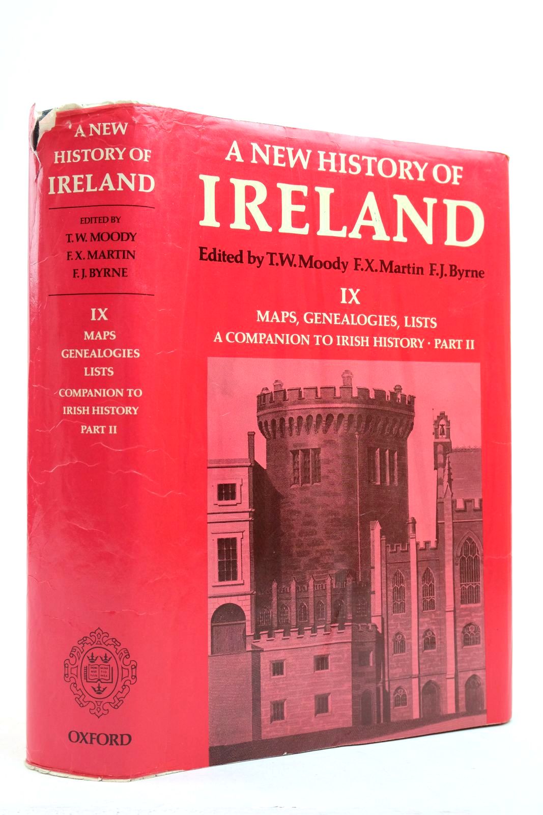 Photo of A NEW HISTORY OF IRELAND IX: MAPS, GENEALOGIES, LISTS written by Moody, T.W. Martin, F.X. Byrne, F.J. published by Oxford at the Clarendon Press (STOCK CODE: 2140542)  for sale by Stella & Rose's Books