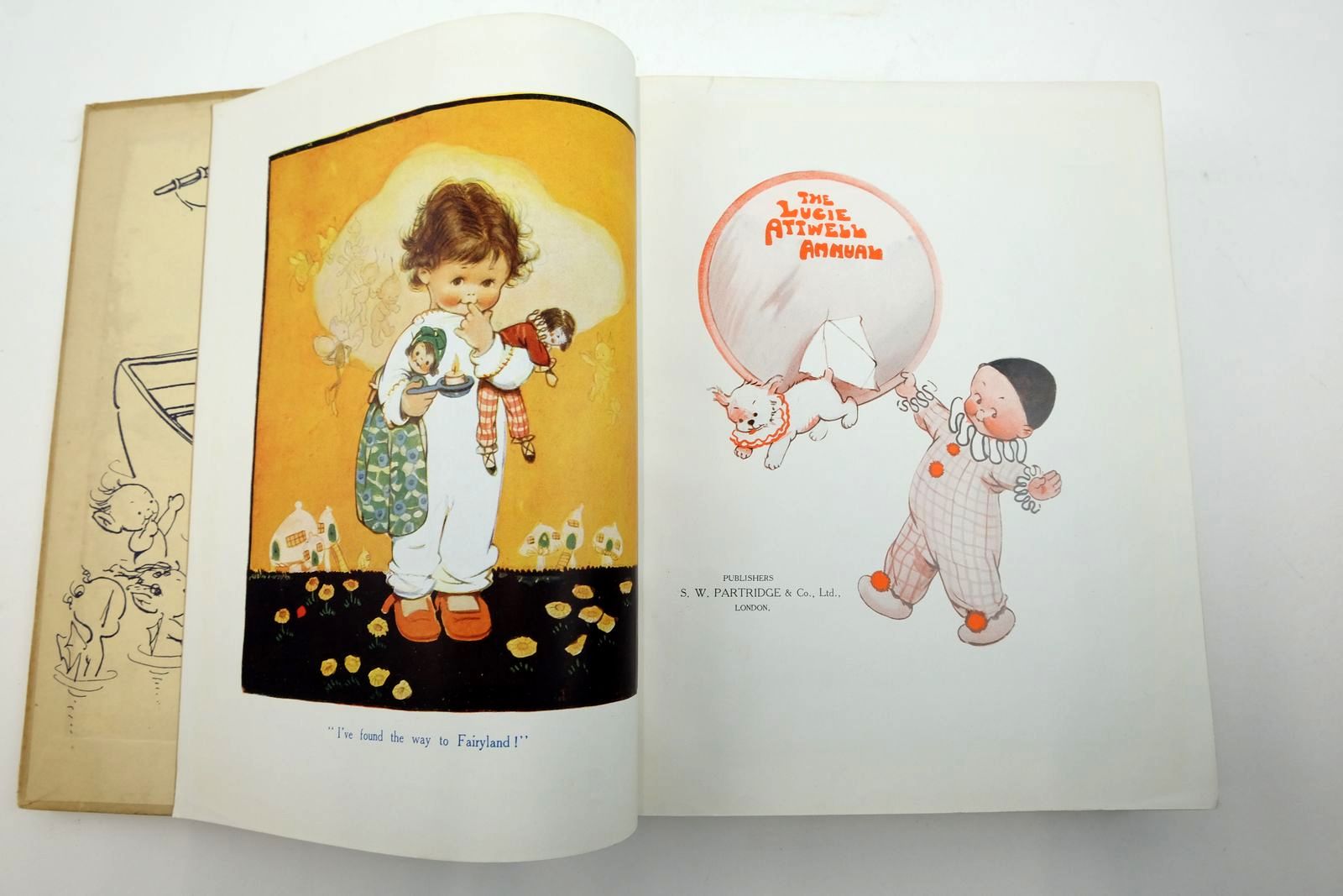 Photo of LUCIE ATTWELL'S ANNUAL 1924 written by Attwell, Mabel Lucie illustrated by Attwell, Mabel Lucie published by Dean & Son Ltd. (STOCK CODE: 2140867)  for sale by Stella & Rose's Books