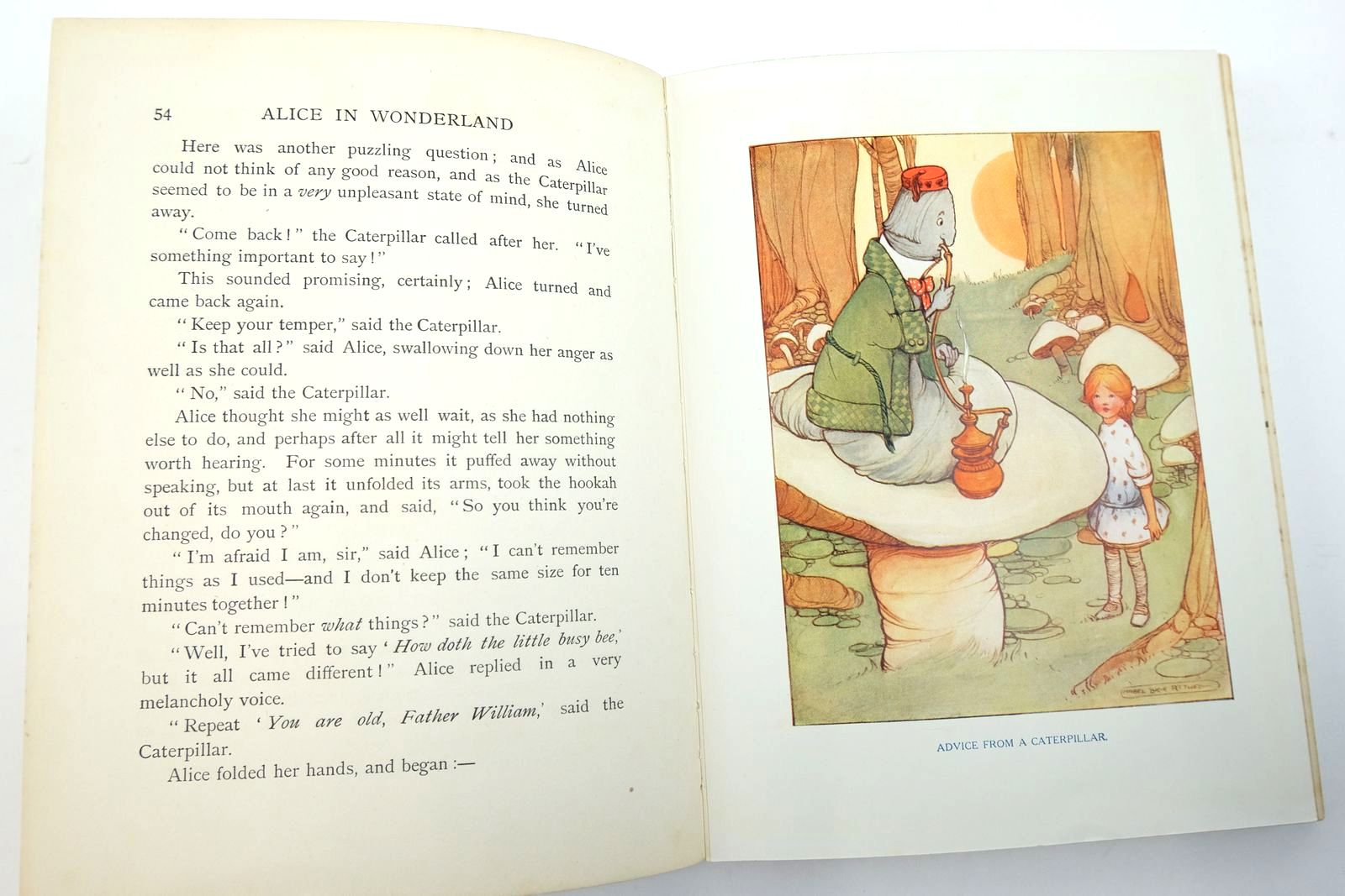 Photo of ALICE IN WONDERLAND written by Carroll, Lewis illustrated by Attwell, Mabel Lucie published by Raphael Tuck & Sons Ltd. (STOCK CODE: 2140946)  for sale by Stella & Rose's Books
