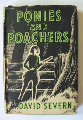 Photo of PONIES AND POACHERS written by Severn, David illustrated by Kiddell-Monroe, Joan published by The Bodley Head (STOCK CODE: 382811)  for sale by Stella & Rose's Books