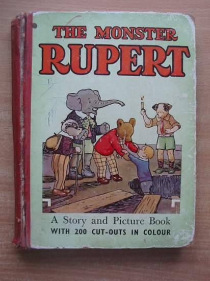 Photo of THE MONSTER RUPERT written by Tourtel, Mary illustrated by Tourtel, Mary published by Sampson Low, Marston &amp; Co. Ltd. (STOCK CODE: 431000)  for sale by Stella & Rose's Books