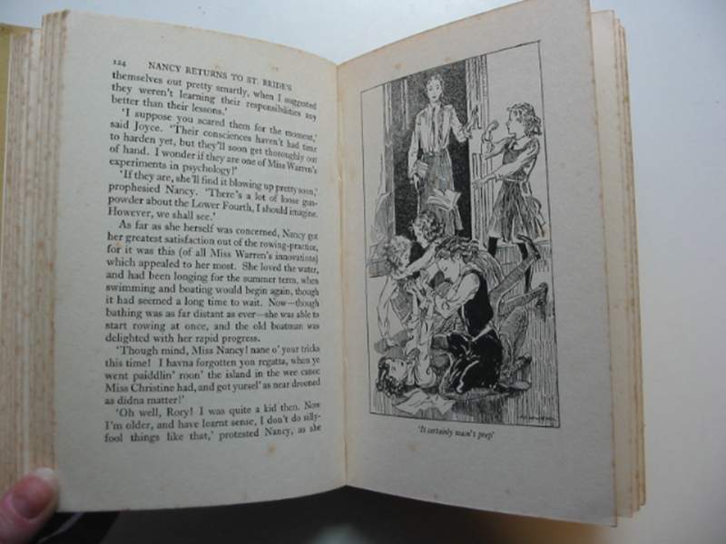 Photo of NANCY RETURNS TO ST. BRIDE'S written by Bruce, Dorita Fairlie illustrated by Johnston, M.D. published by Oxford University Press, Humphrey Milford (STOCK CODE: 446207)  for sale by Stella & Rose's Books
