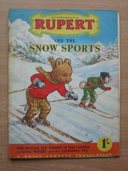 Photo of RUPERT ADVENTURE SERIES No. 23 - RUPERT AND THE SNOW SPORTS- Stock Number: 487046