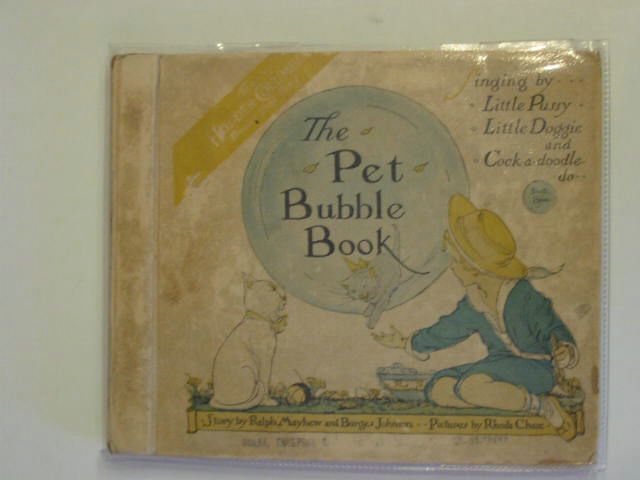 Photo of THE PET BUBBLE BOOK written by Mayhew, Ralph Johnson, Burges illustrated by Chase, Rhoda C. published by Hodder &amp; Stoughton (STOCK CODE: 557364)  for sale by Stella & Rose's Books