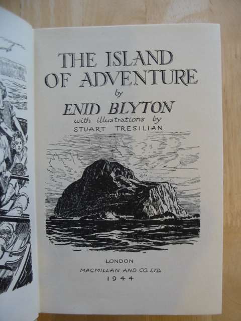 Photo of THE ISLAND OF ADVENTURE written by Blyton, Enid illustrated by Tresilian, Stuart published by Macmillan & Co. Ltd. (STOCK CODE: 567529)  for sale by Stella & Rose's Books