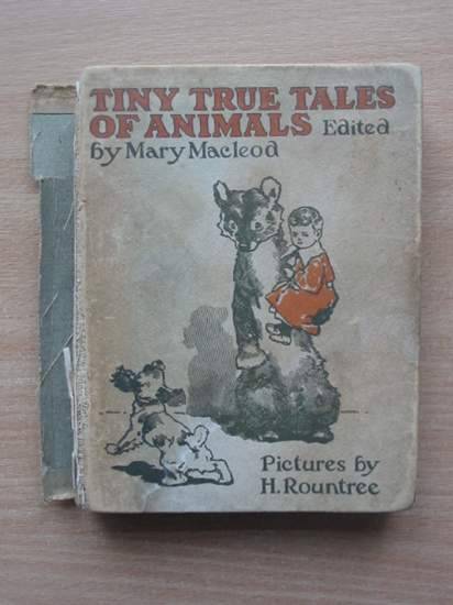 Photo of TINY TRUE TALES OF ANIMALS written by Macleod, Mary illustrated by Rountree, Harry published by Wells Gardner, Darton & Co. Ltd. (STOCK CODE: 571661)  for sale by Stella & Rose's Books