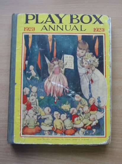 Photo of PLAYBOX ANNUAL 1923 illustrated by Lambert, H.G.C. Marsh Church, L. Cash, S.J. et al.,  published by The Amalgamated Press (STOCK CODE: 575226)  for sale by Stella & Rose's Books