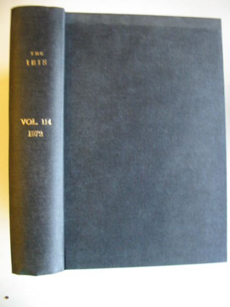Photo of THE IBIS VOLUME 114 published by British Ornithologists' union (STOCK CODE: 575447)  for sale by Stella & Rose's Books