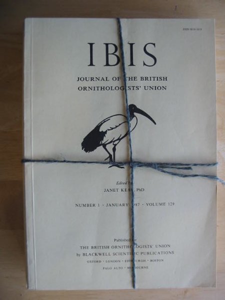 Photo of THE IBIS VOLUME 129- Stock Number: 575692