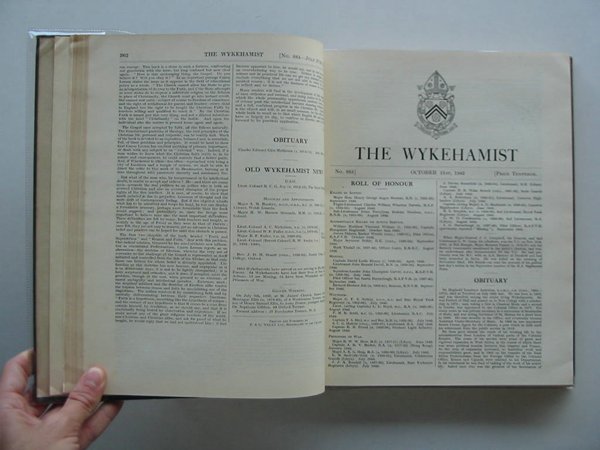 Photo of THE WYKEHAMIST published by P. & G. Wells Ltd. (STOCK CODE: 577105)  for sale by Stella & Rose's Books