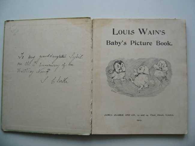 Photo of LOUIS WAIN'S BABY'S PICTURE BOOK illustrated by Wain, Louis published by James Clarke & Co. (STOCK CODE: 581718)  for sale by Stella & Rose's Books