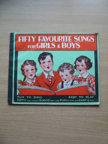 Photo of FIFTY FAVOURITE SONGS FOR GIRLS & BOYS published by T.V. Boardman &amp; Co. Ltd. (STOCK CODE: 585270)  for sale by Stella & Rose's Books