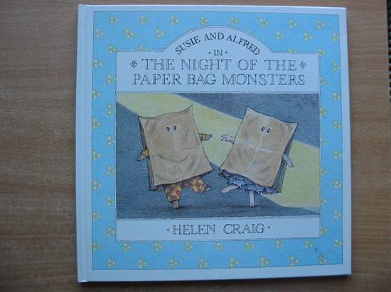 Photo of SUSIE AND ALFRED IN THE NIGHT OF THE PAPER BAG MONSTERS. written by Craig, Helen illustrated by Craig, Helen published by Walker Books (STOCK CODE: 586927)  for sale by Stella & Rose's Books