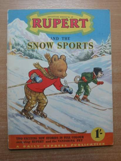 Photo of RUPERT ADVENTURE SERIES No. 23 - RUPERT AND THE SNOW SPORTS- Stock Number: 588844
