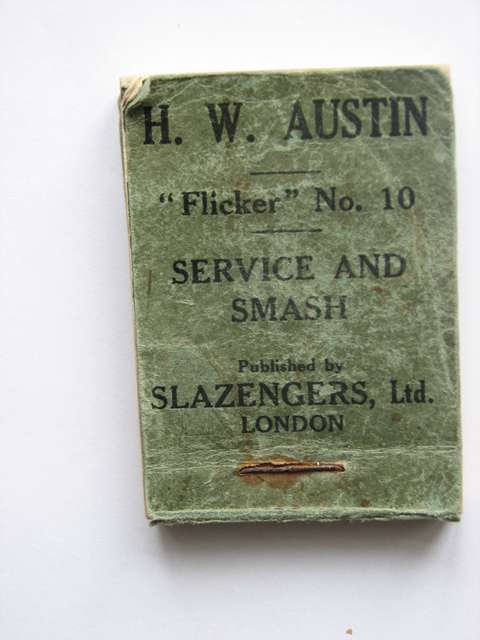 Photo of SERVICE AND SMASH written by Austin, H.W. published by Flicker Productions Ltd., Slazengers Ltd. (STOCK CODE: 591020)  for sale by Stella & Rose's Books