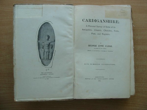 Photo of CARDIGANSHIRE written by Evans, George Eyre published by Welsh Gazette (STOCK CODE: 593980)  for sale by Stella & Rose's Books