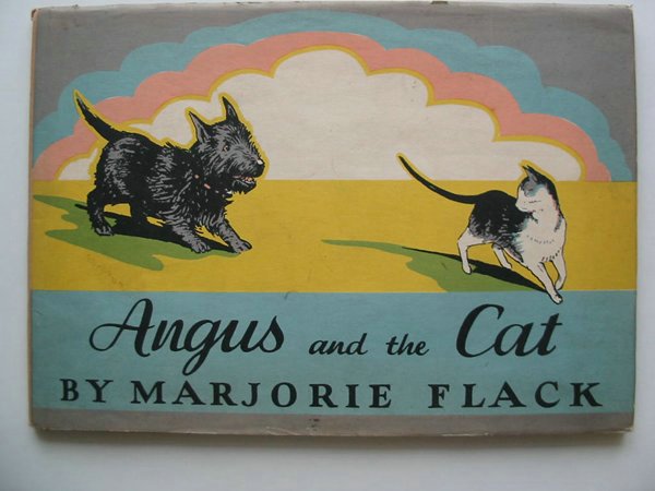 Photo of ANGUS AND THE CAT written by Flack, Marjorie illustrated by Flack, Marjorie published by The Bodley Head (STOCK CODE: 594220)  for sale by Stella & Rose's Books
