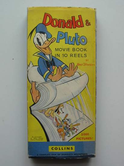 Photo of DONALD & PLUTO MOVIE BOOK IN 10 REELS written by Disney, Walt illustrated by Disney, Walt published by Collins (STOCK CODE: 594940)  for sale by Stella & Rose's Books