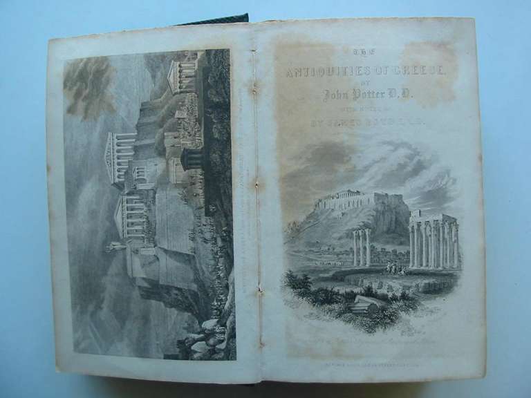 Photo of ARCHAEOLOGIA GRAECA OR THE ANTIQUITIES OF GREECE written by Potter, John
Boyd, James published by Thomas Tegg (STOCK CODE: 594984)  for sale by Stella & Rose's Books