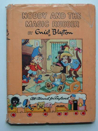 Photo of NODDY AND THE MAGIC RUBBER written by Blyton, Enid illustrated by Wienk, Peter Tyndall, Robert published by Sampson Low, Marston &amp; Co. Ltd., Dennis Dobson Ltd. (STOCK CODE: 596670)  for sale by Stella & Rose's Books