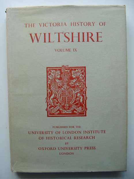 Photo of A HISTORY OF WILTSHIRE VOLUME IX written by Crittall, Elizabeth published by Oxford University Press (STOCK CODE: 598433)  for sale by Stella & Rose's Books