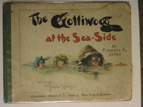 Photo of THE GOLLIWOGG AT THE SEA-SIDE written by Upton, Bertha illustrated by Upton, Florence published by Longmans, Green &amp; Co. (STOCK CODE: 615072)  for sale by Stella & Rose's Books
