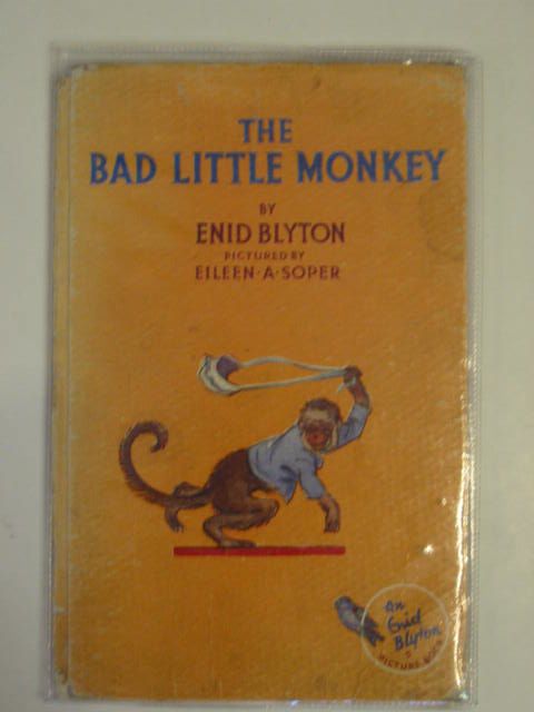 Photo of THE BAD LITTLE MONKEY written by Blyton, Enid illustrated by Soper, Eileen published by The Brockhampton Press Ltd. (STOCK CODE: 620293)  for sale by Stella & Rose's Books