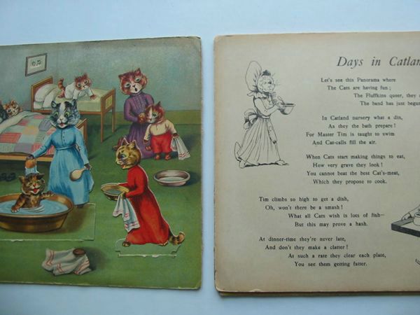 Photo of DAYS IN CATLAND written by Burnaby, Arthur illustrated by Wain, Louis published by Raphael Tuck & Sons Ltd. (STOCK CODE: 627756)  for sale by Stella & Rose's Books