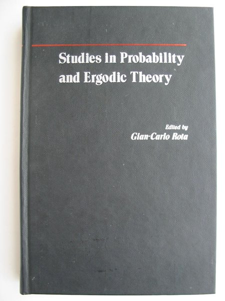 Photo of STUDIES IN PROBABILITY AND ERGODIC THEORY written by Rota, Gian-Carlo published by Academic Press (STOCK CODE: 627828)  for sale by Stella & Rose's Books