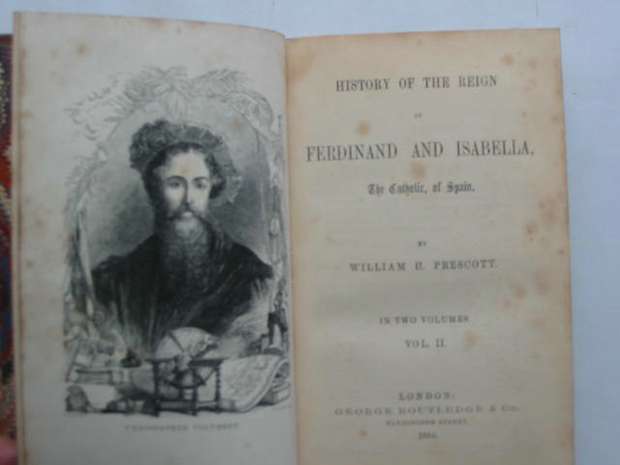 Photo of HISTORY OF THE REIGN OF FERDINAND AND ISABELLA written by Prescott, William H. published by George Routledge and Co. (STOCK CODE: 628351)  for sale by Stella & Rose's Books